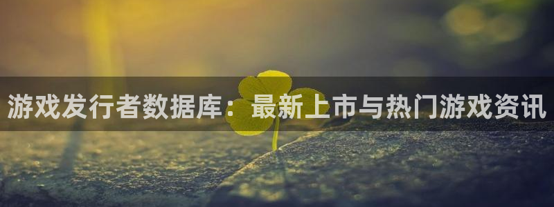 银河官网代理注册：游戏发行者数据库：最新上市与热门游戏资讯